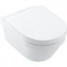 Унитаз с вертикальным смывом VILLEROY & BOCH 4694 HRR1 ARCHITECTURA DIRECTFLUSH 4694 R0 XX c cиденьем для унитаза SOFTCLOSING 98M9 C101) 4694HRR1
